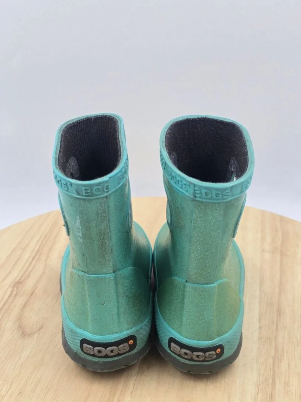 Bogs Skipper Glitter Rainboot Toddler Girls sz 6